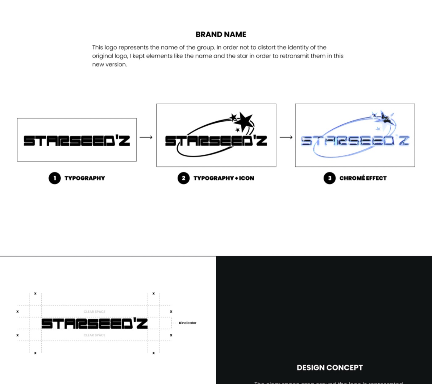 Grille de construction d'un logo et ses variantes typographiques
